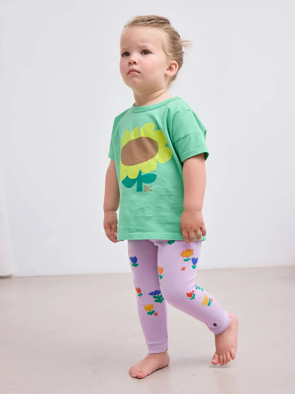 T-shirt Tournesol - Vert clair
