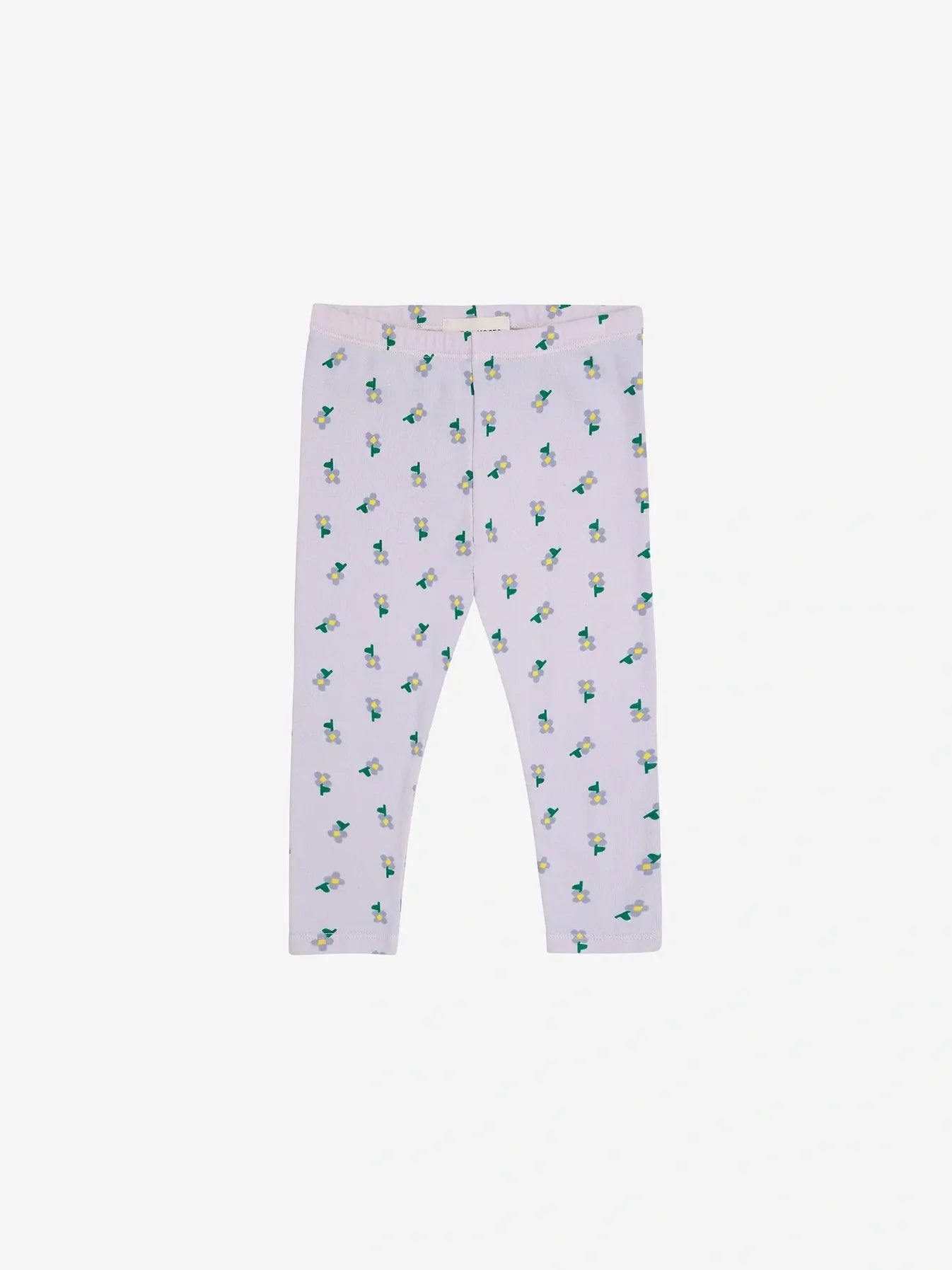 Leggings à fleurs de pensée