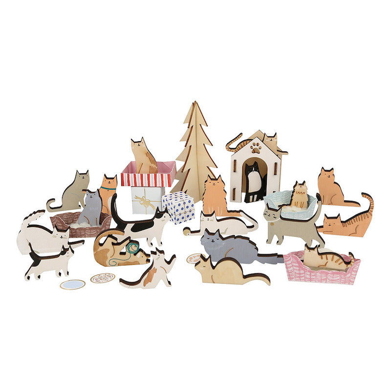 Calendrier de l'avent des chats