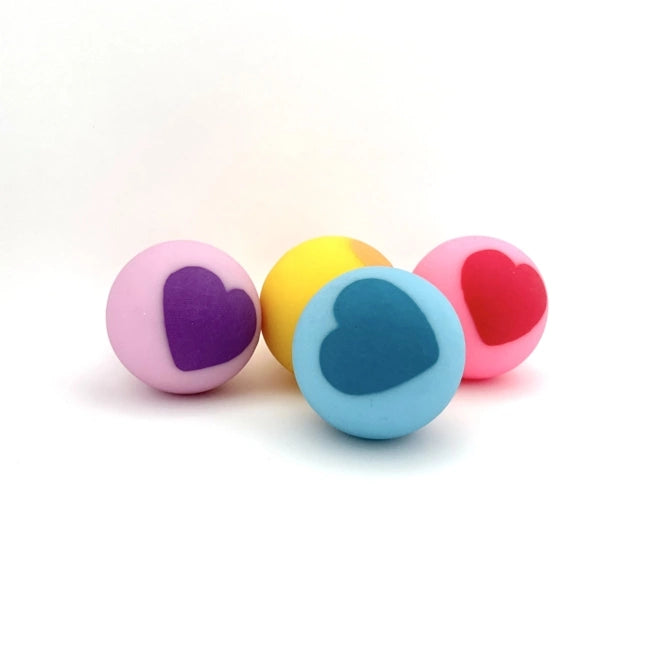 Balle rebondissante ourson – Jaune