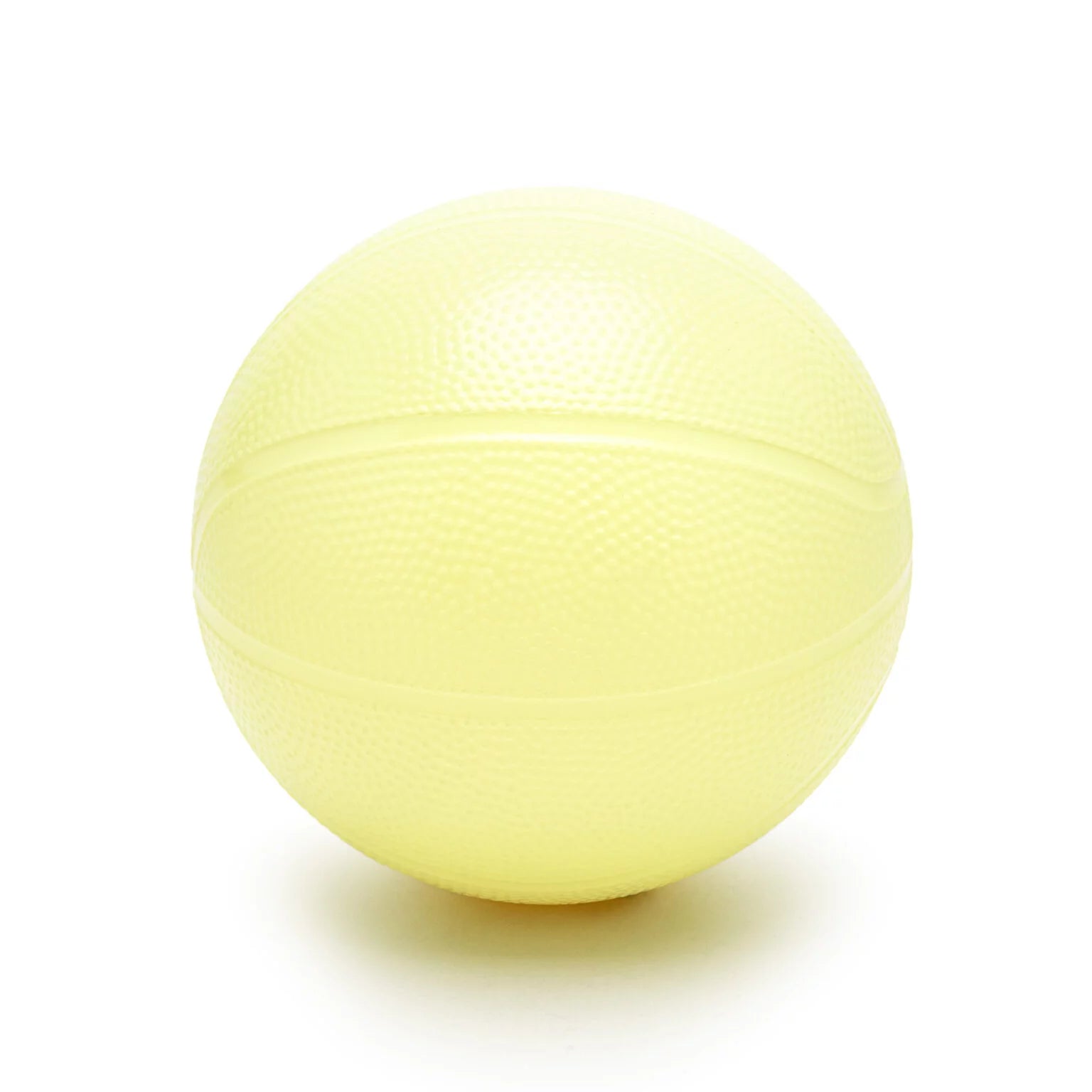 Ballon basketball 18 cm – Jaune