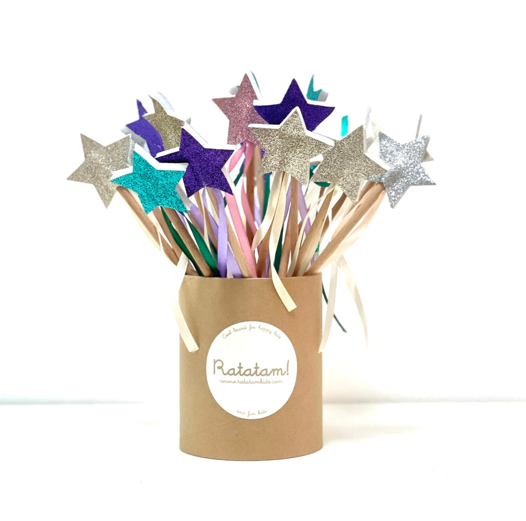 La Baguette Magique À Paillettes – blanche