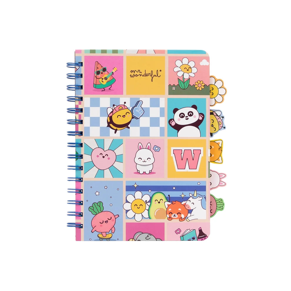 Carnet A5 avec intercalaires - Wonder Comic