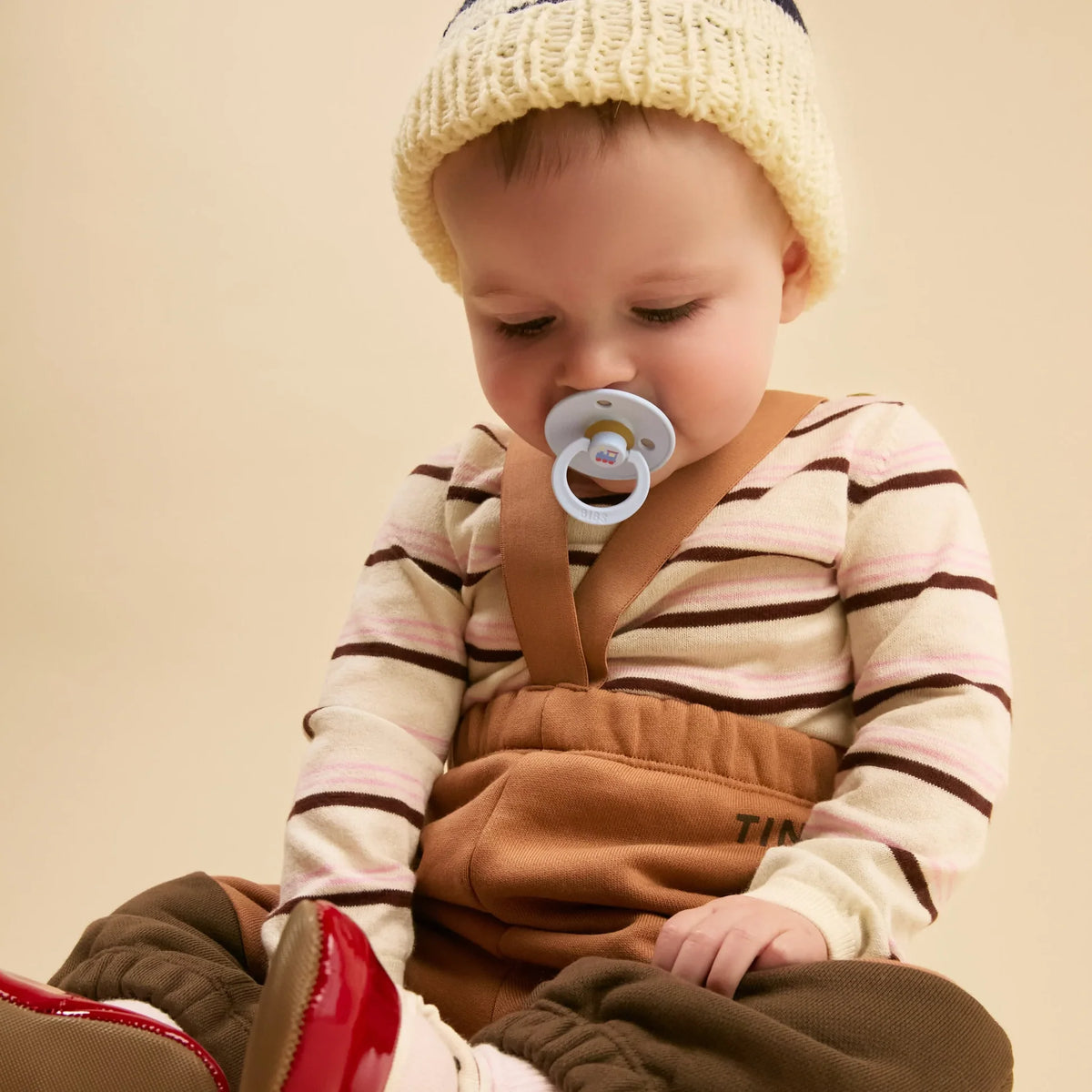 Couleur Tétine Holiday Train - Baby Blue