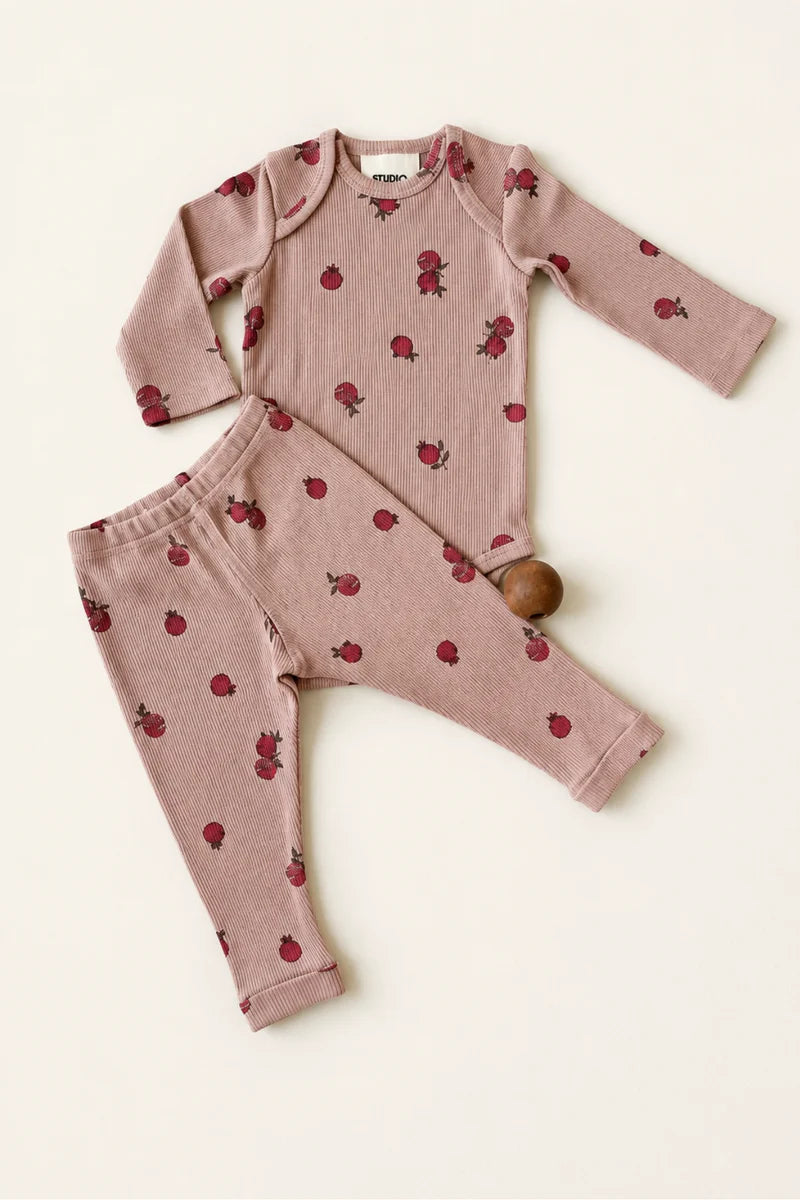 Leggings Rom Pom - Almondine Grenades