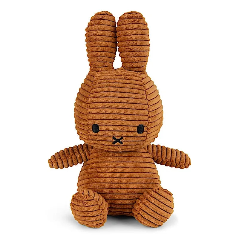 Miffy velours côtelé ECO 23cm - Cannelle