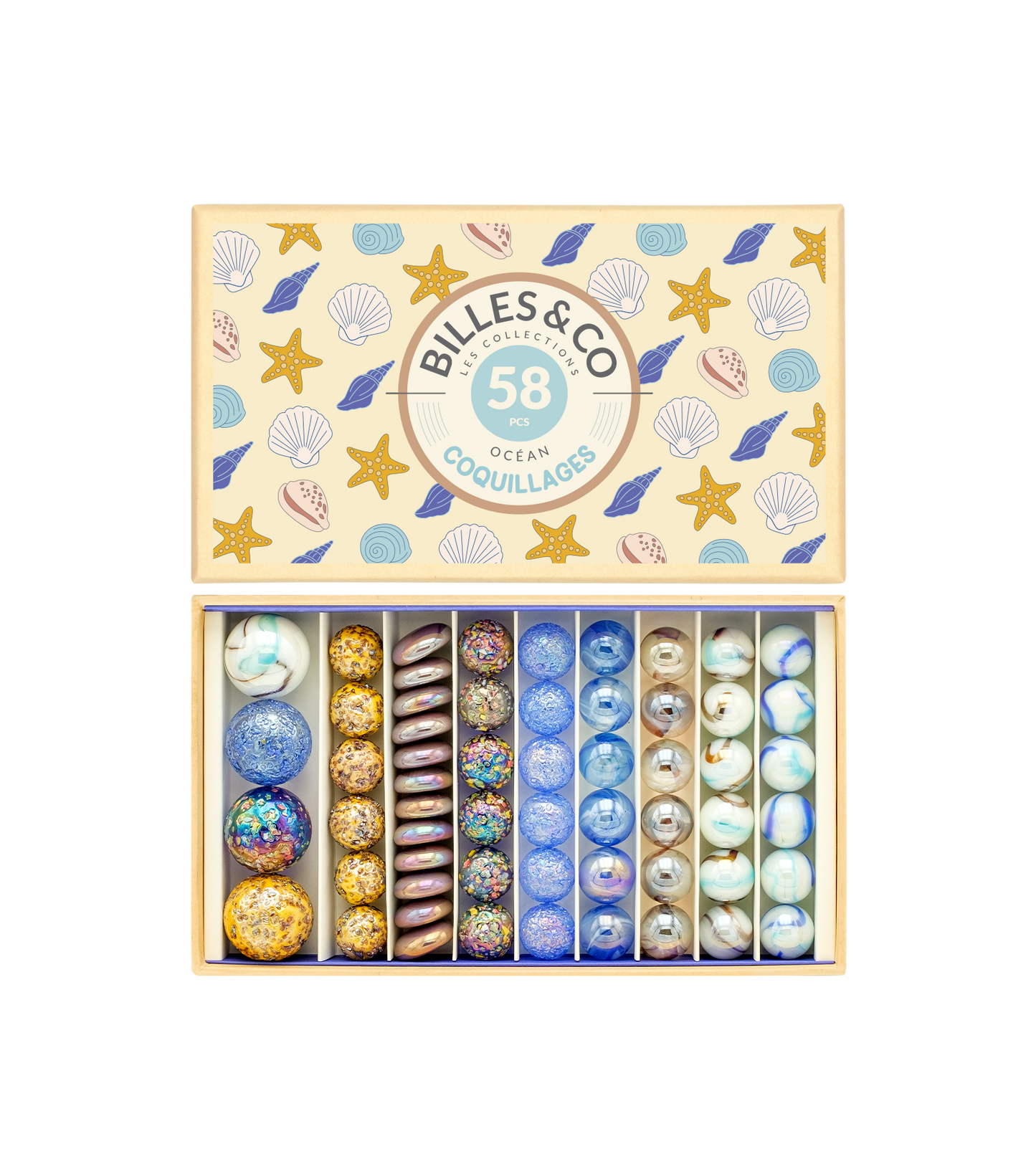 GRAND COFFRET COQUILLAGES