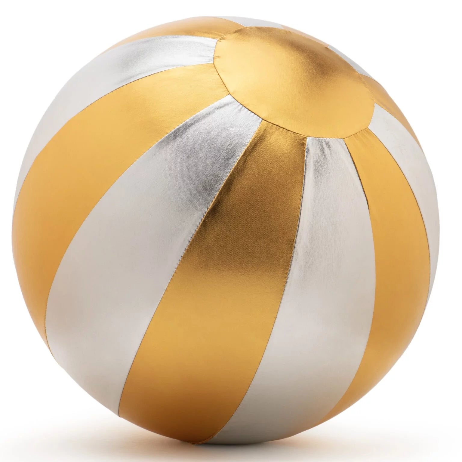 Ballon tissus cirque 40 cm – Or/argent