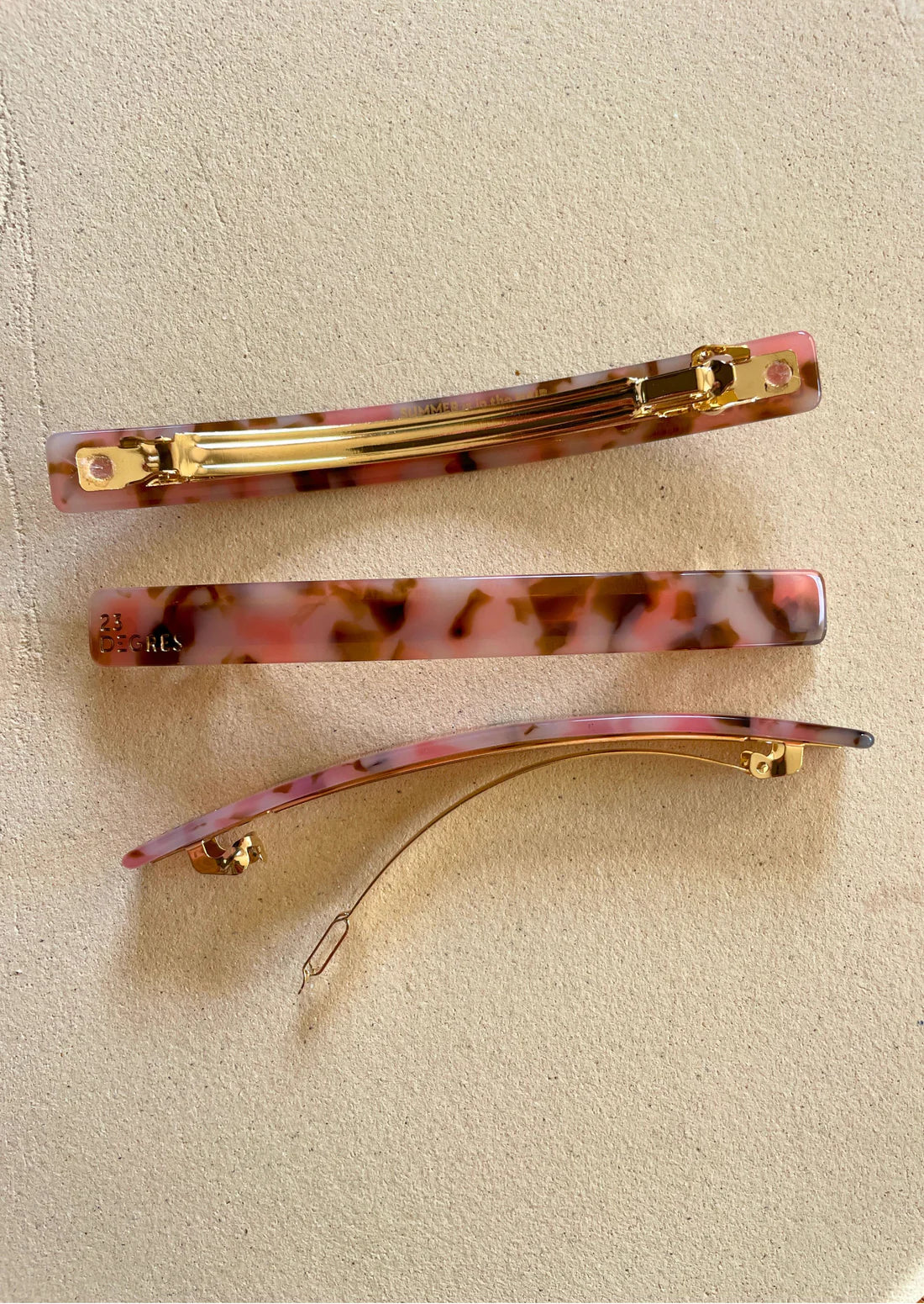BARRETTE BÂTON CLASSIQUE 11 cm