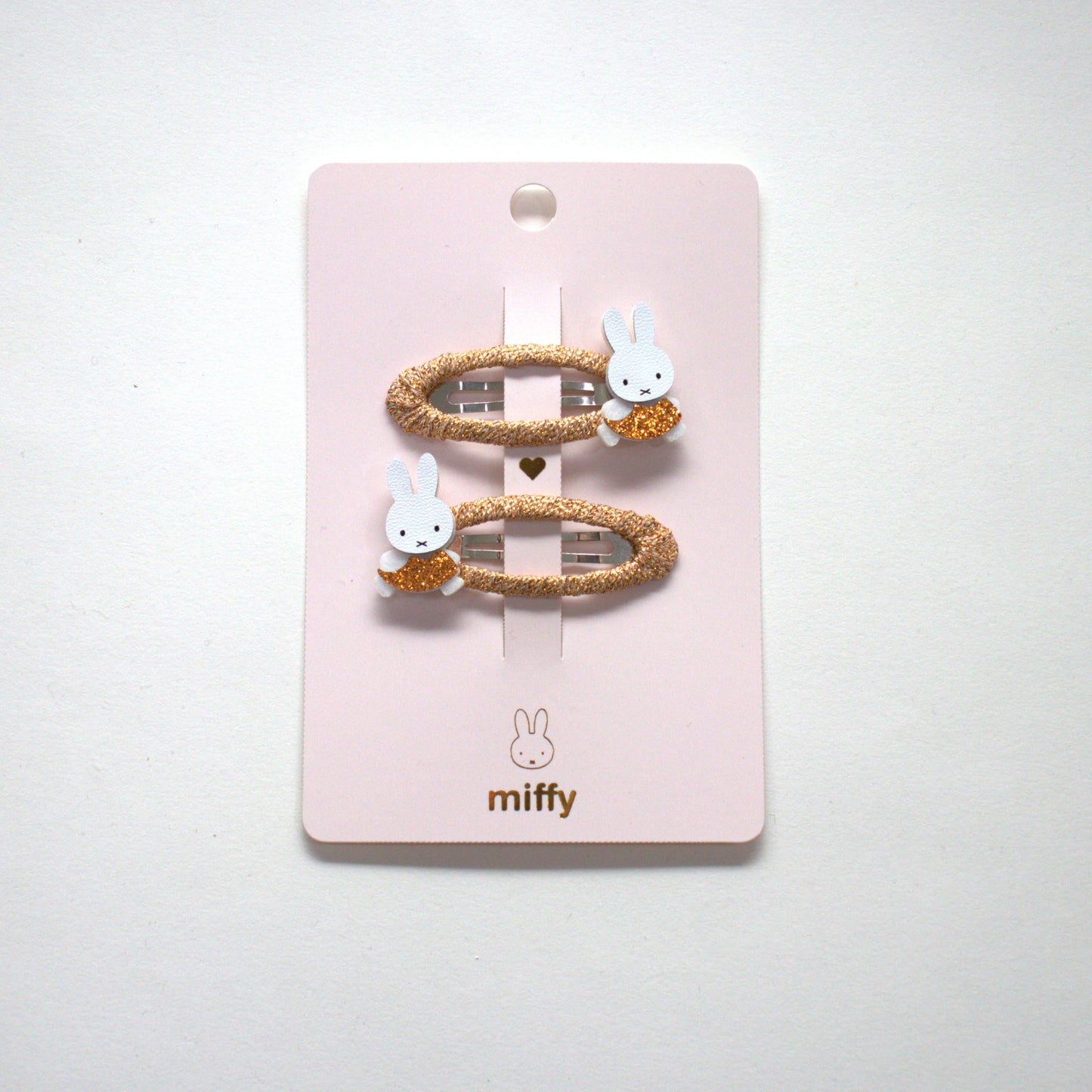 Duo de barrettes - Miffy Bronze