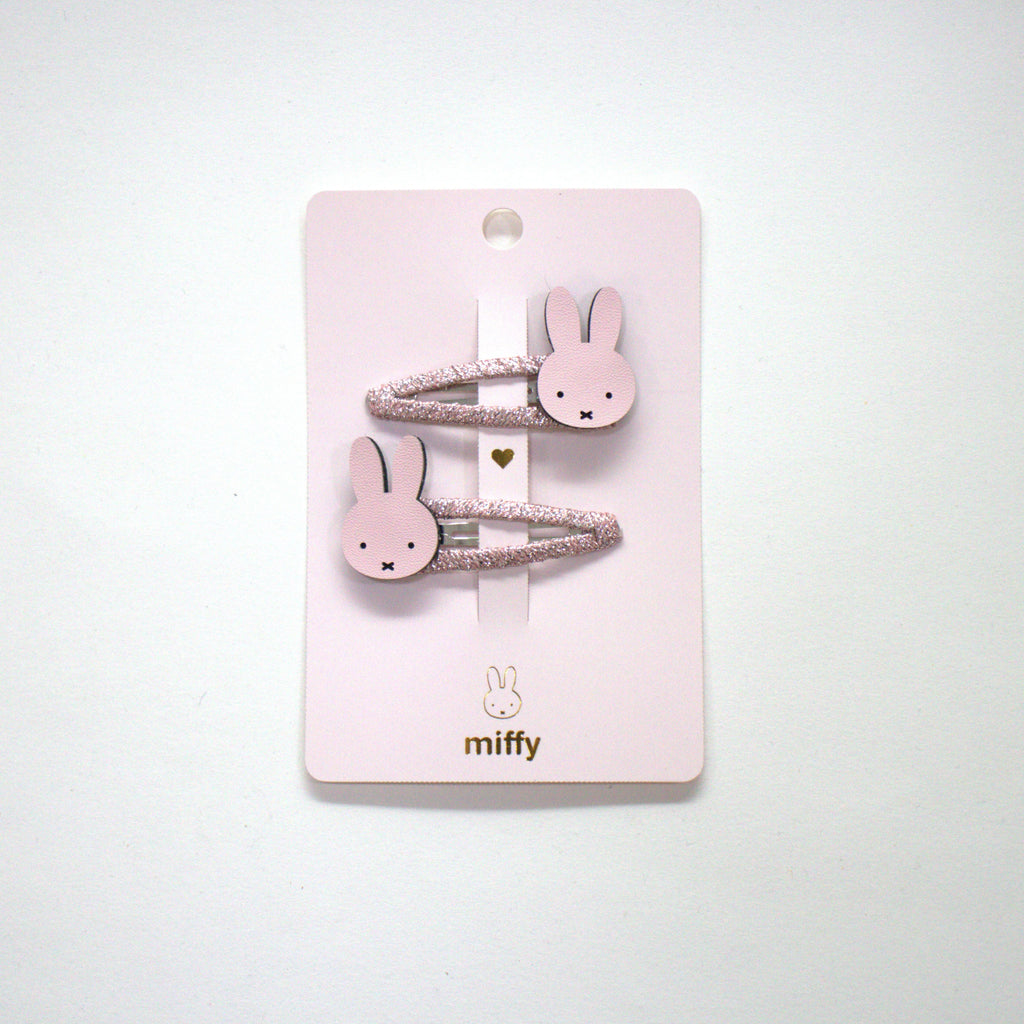 Duo de barrettes - Miffy Pink