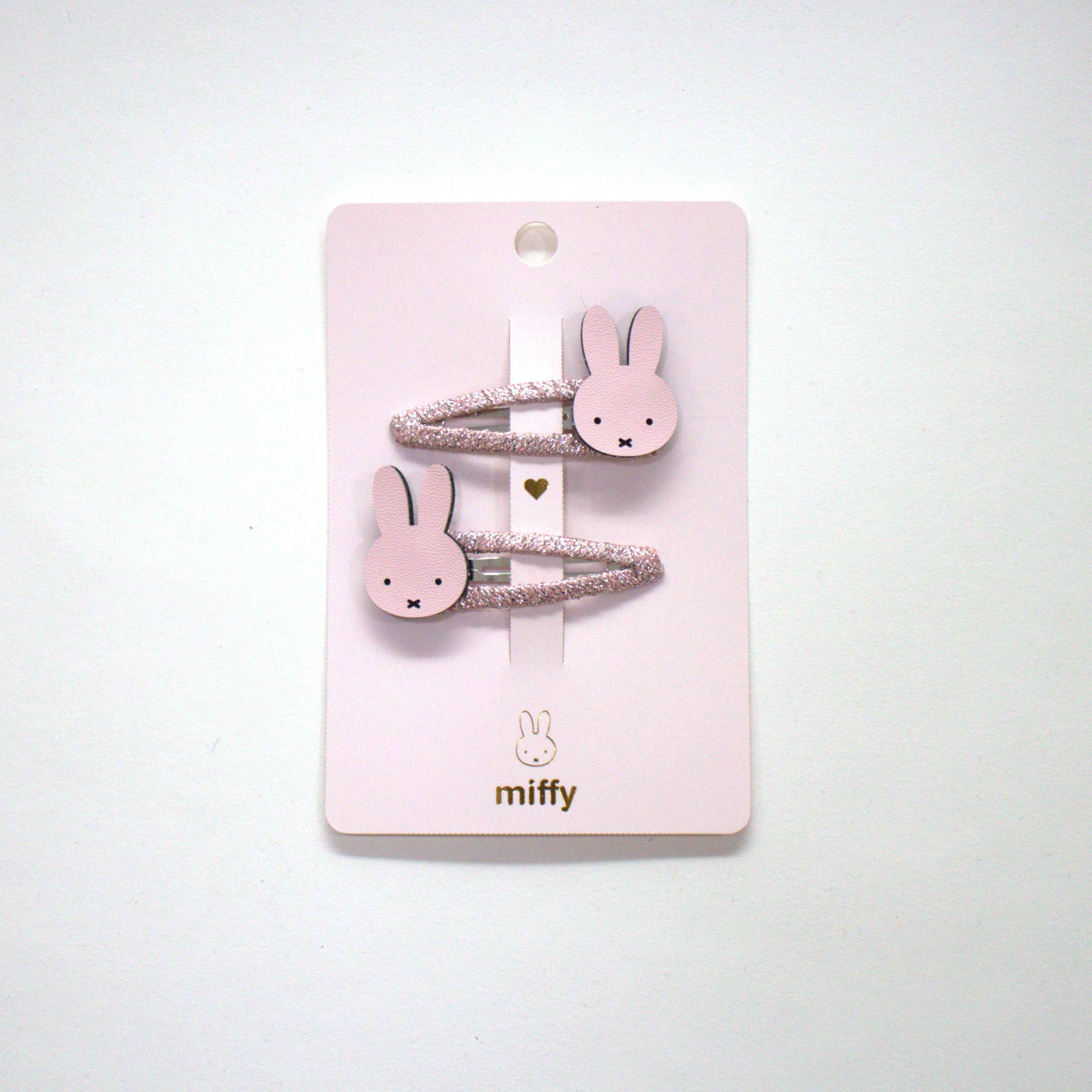 Duo de barrettes - Miffy Pink