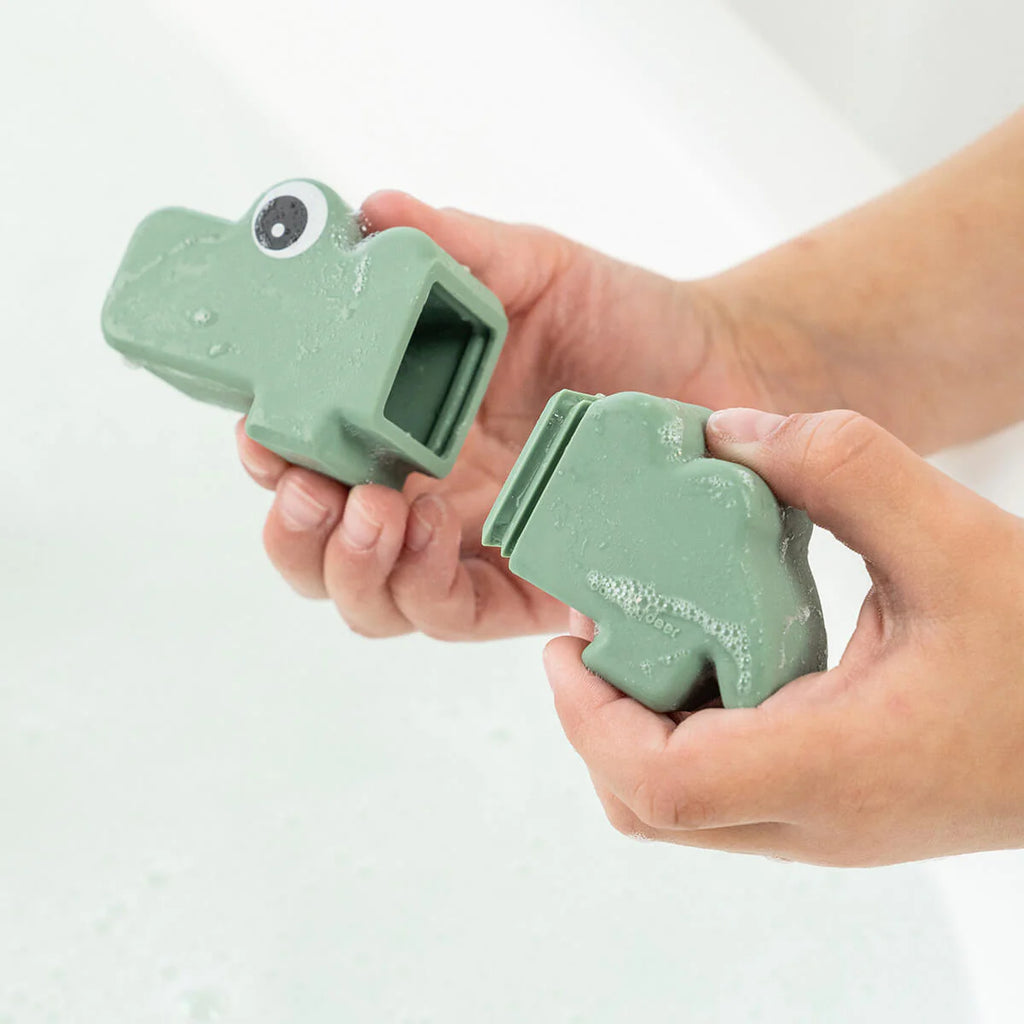 Jouet de bain arroseur - Croco - Vert
