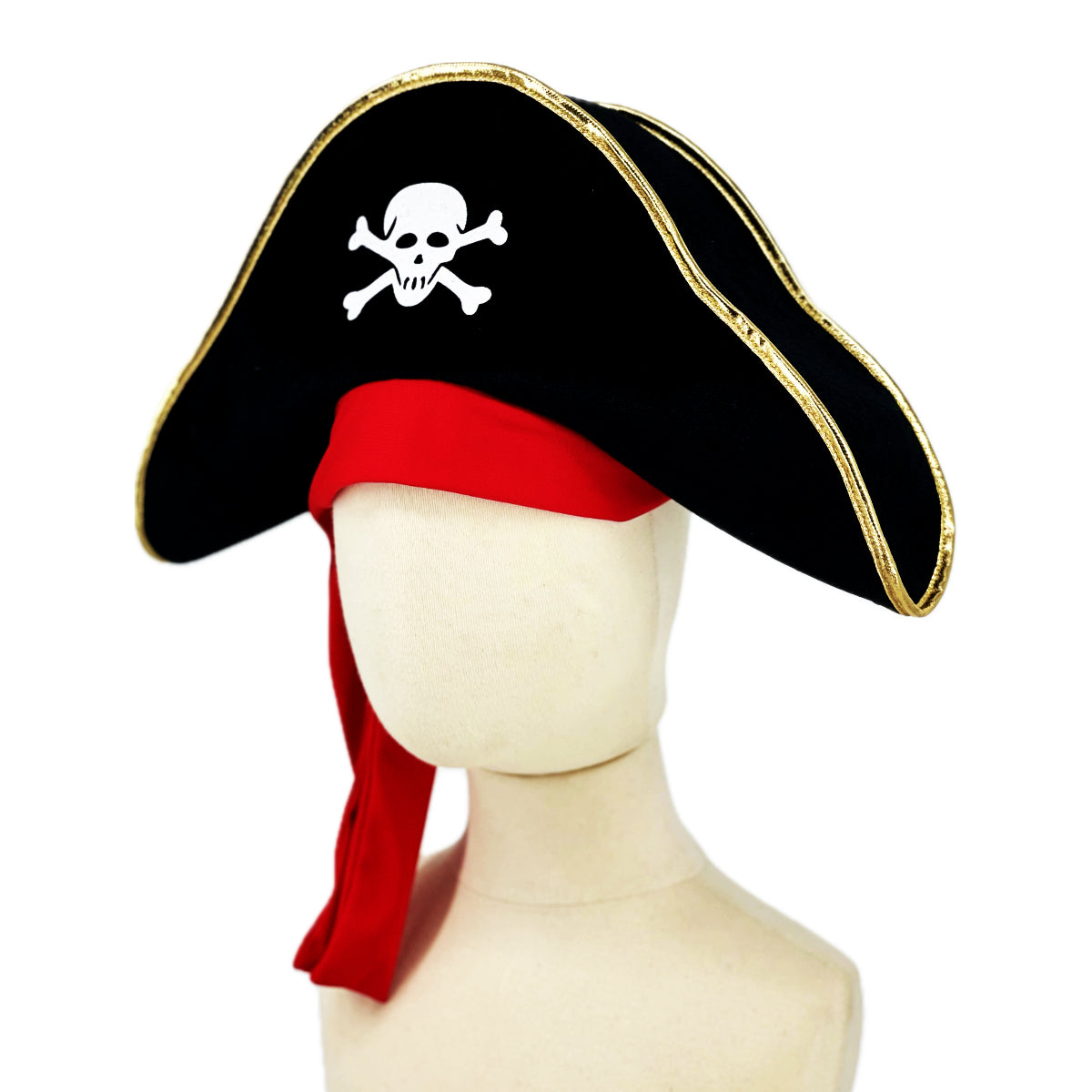 Déguisement - Bicorne Pirate avec foulard