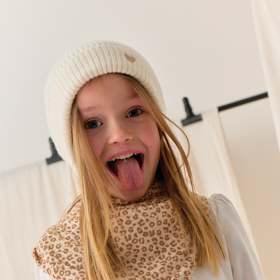 Bonnet enfant écru