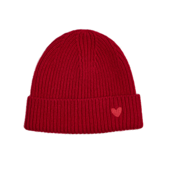 Bonnet enfant rouge