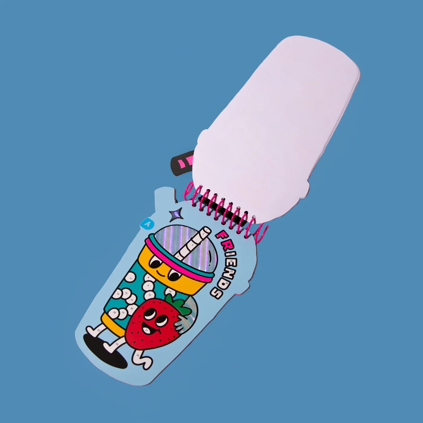 CARNET D'ACTIVITES AUTOCOLLANTS - BUBBLE TEA