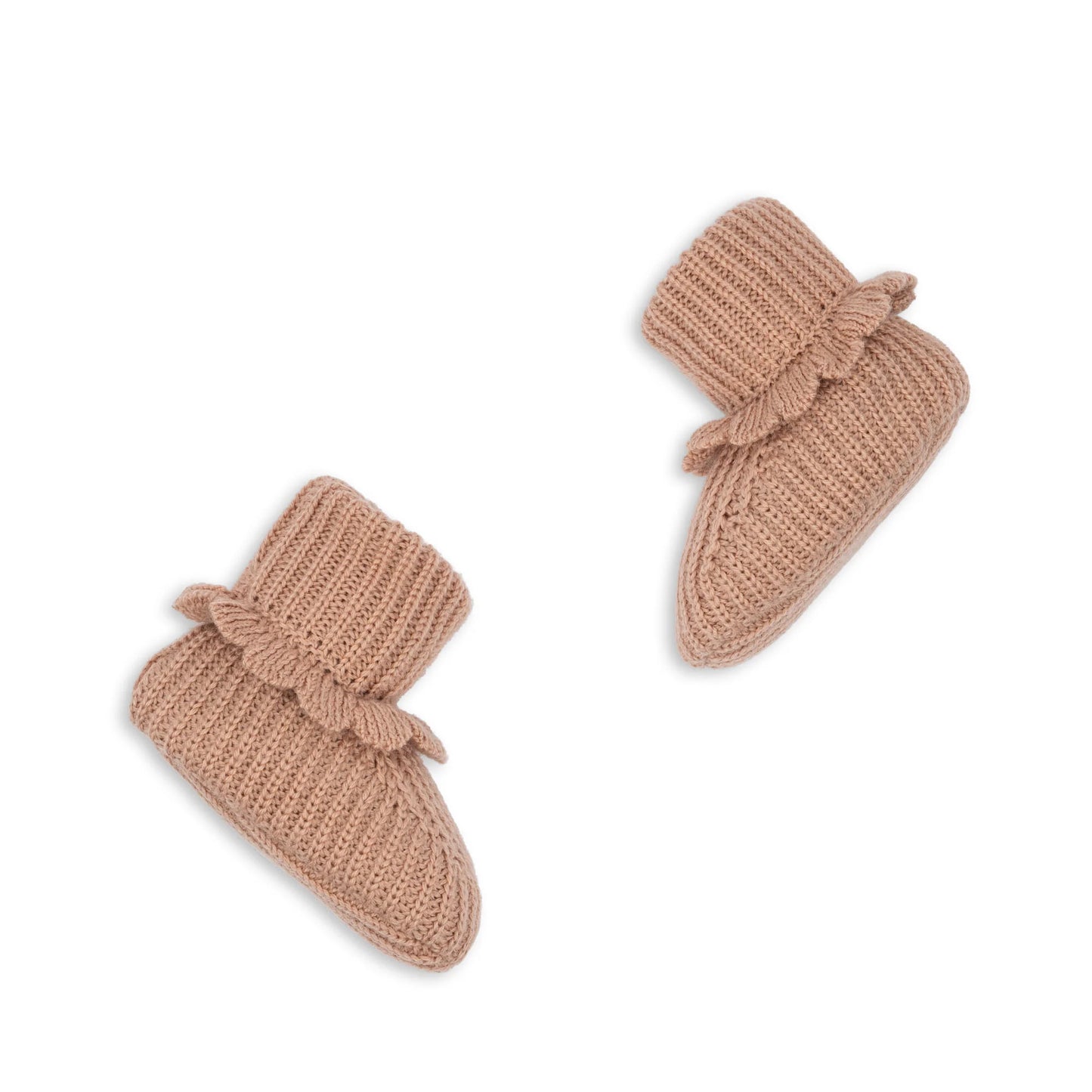 Chaussons vitum booties - pale rose