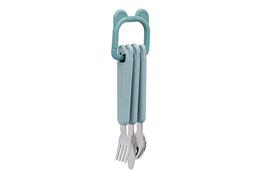Ensemble de couverts en acier WASABI