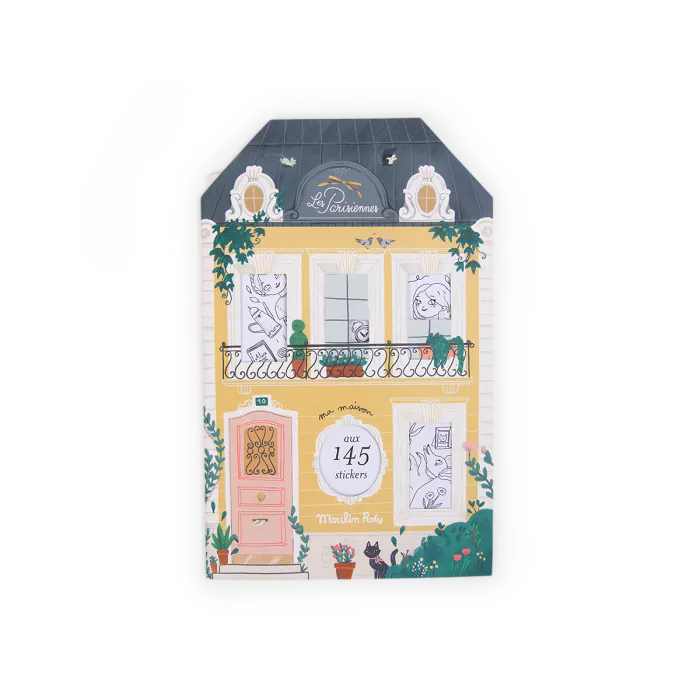 Cahier 145 stickers - Les Parisiennes