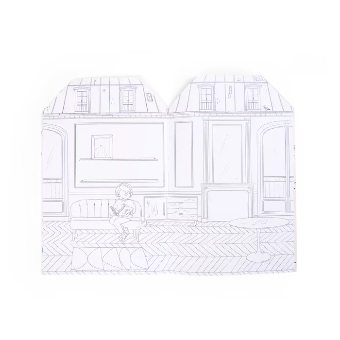 Cahier 145 stickers - Les Parisiennes
