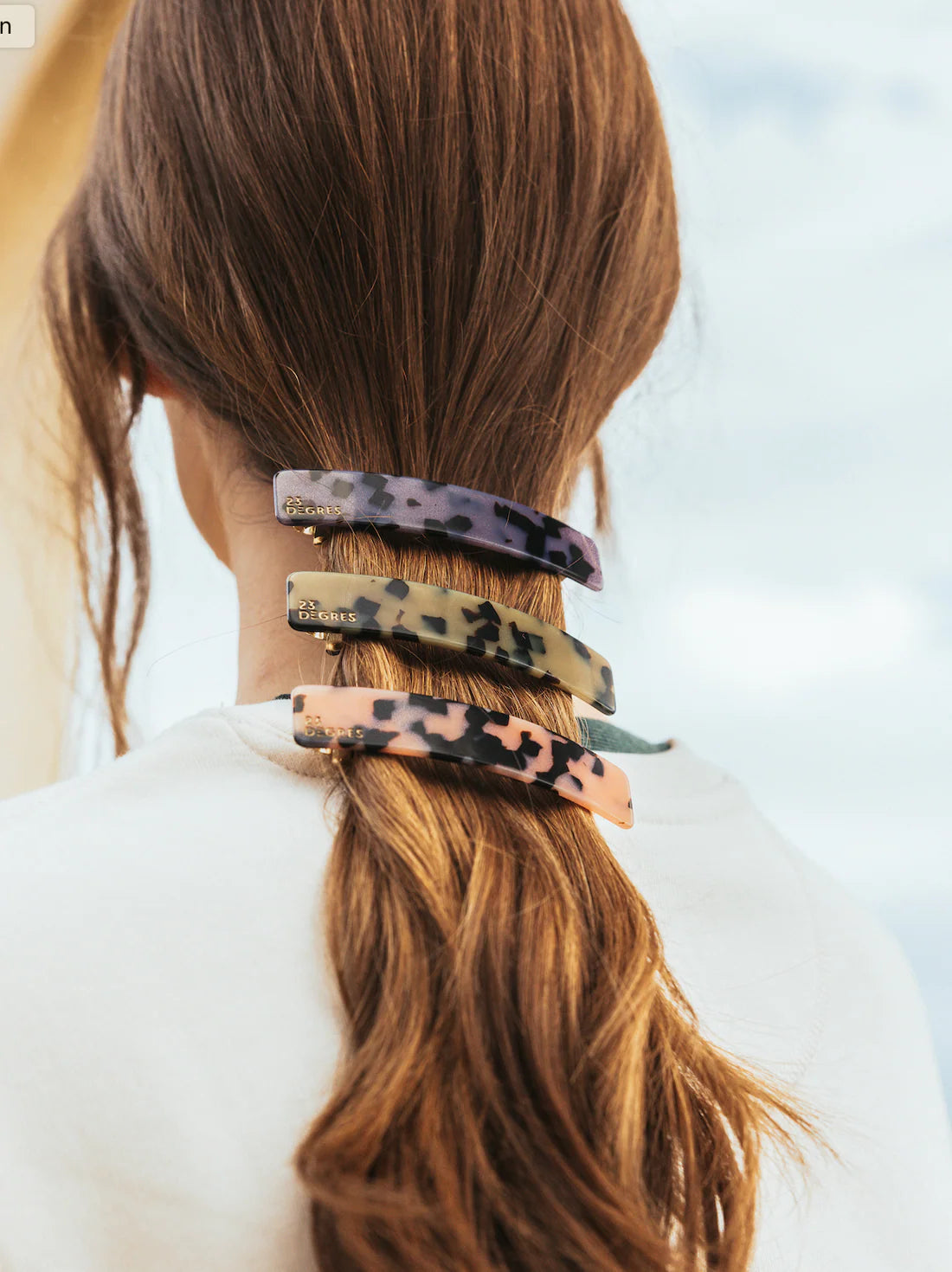BARRETTE 9CM - 23 DEGRES