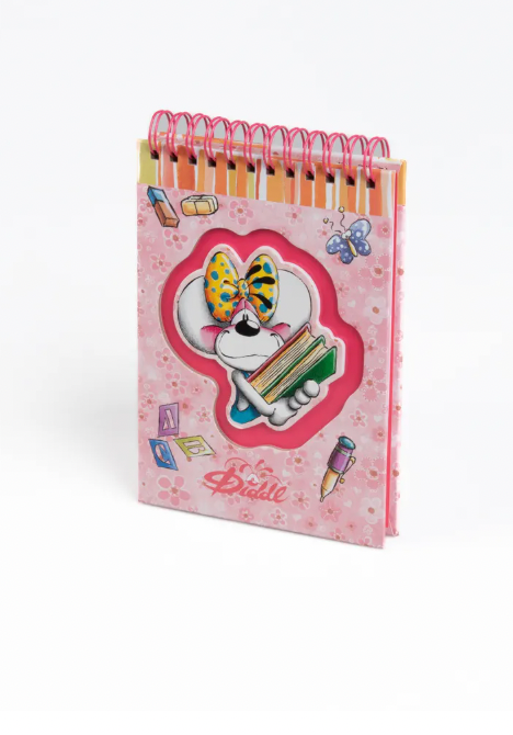 Carnet A6 spirale Diddl