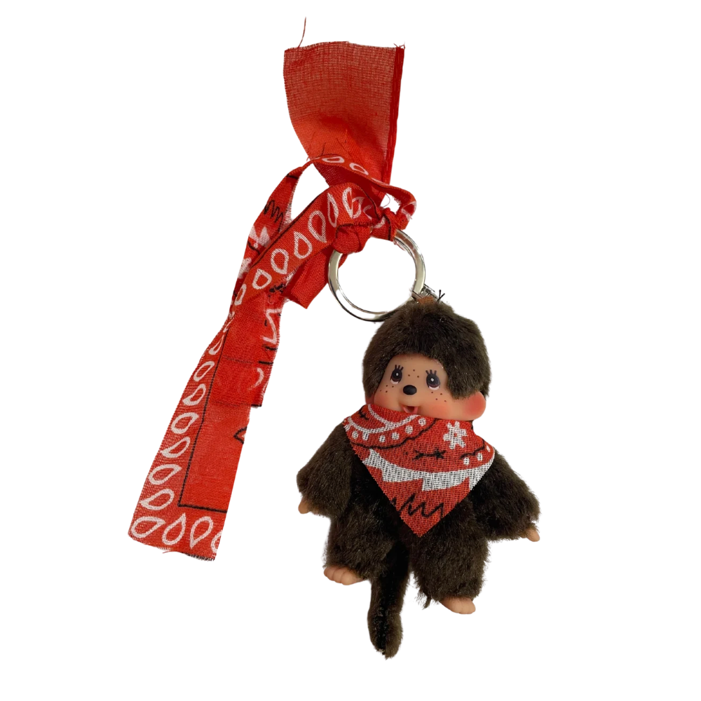 Portes clés kikis chéris et leur bandana - plusieurs coloris disponibles