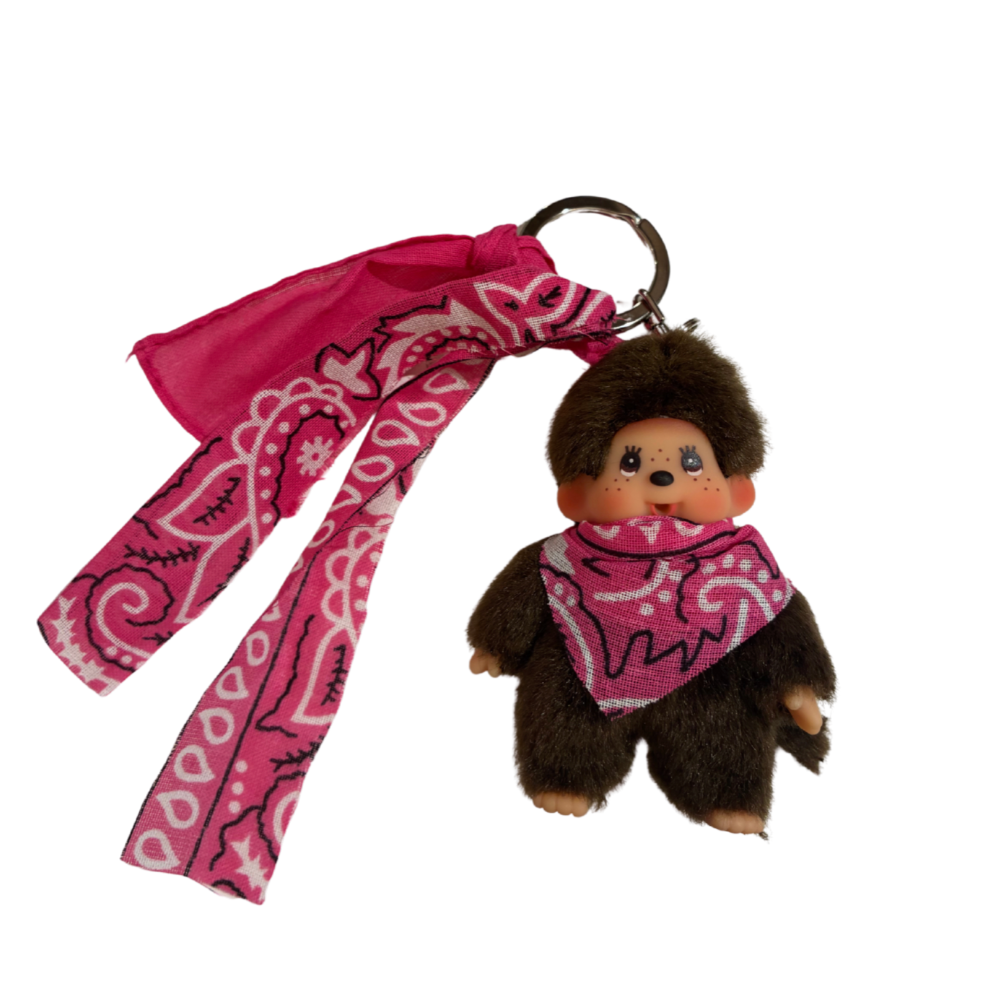 Portes clés kikis chéris et leur bandana - plusieurs coloris disponibles