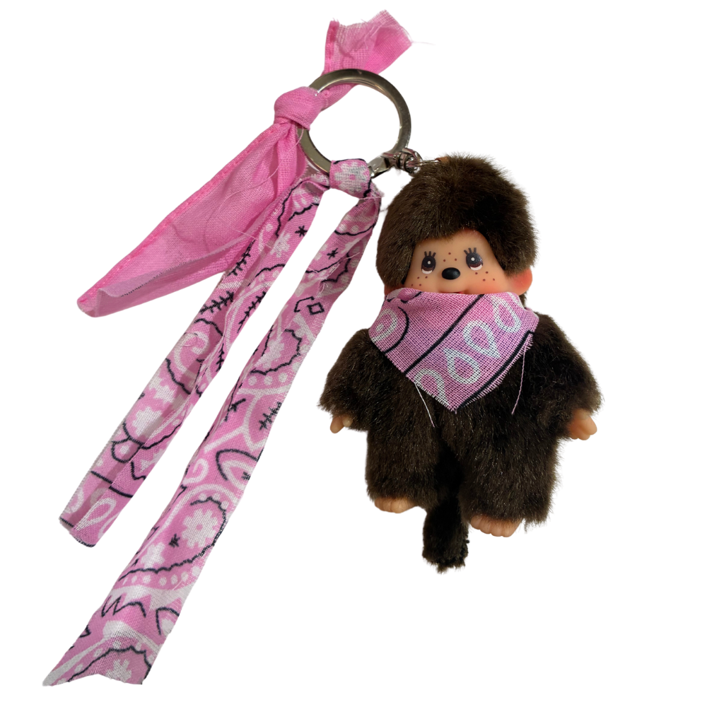 Portes clés kikis chéris et leur bandana - plusieurs coloris disponibles