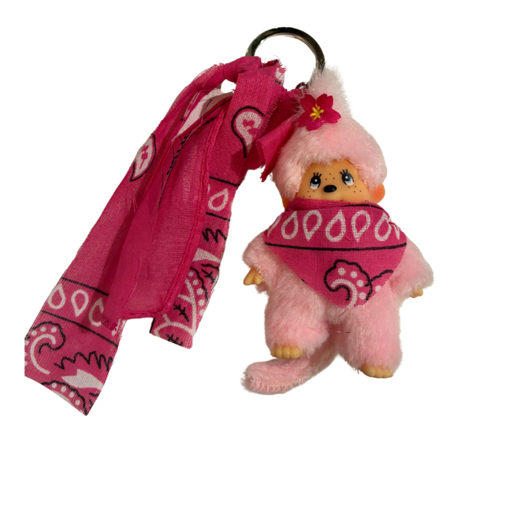 Portes clés kikis chéris et leur bandana - plusieurs coloris disponibles