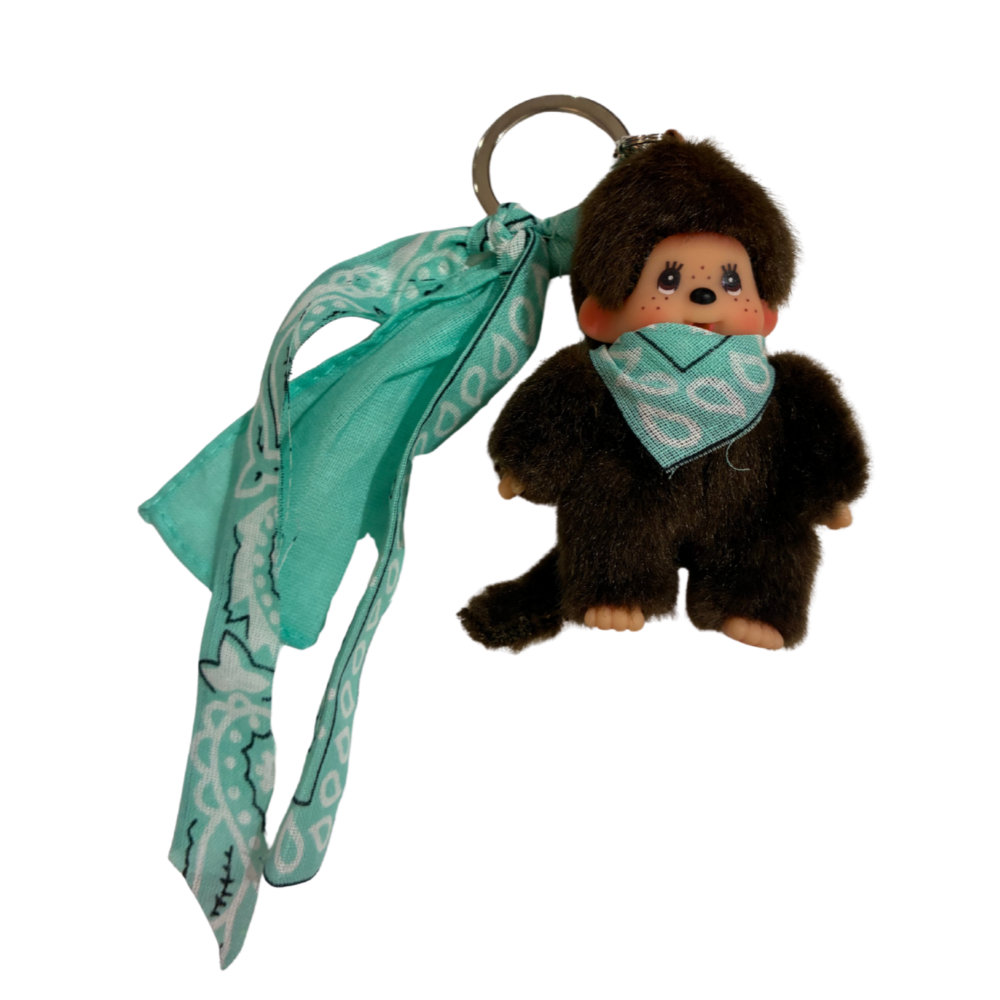 Portes clés kikis chéris et leur bandana - plusieurs coloris disponibles