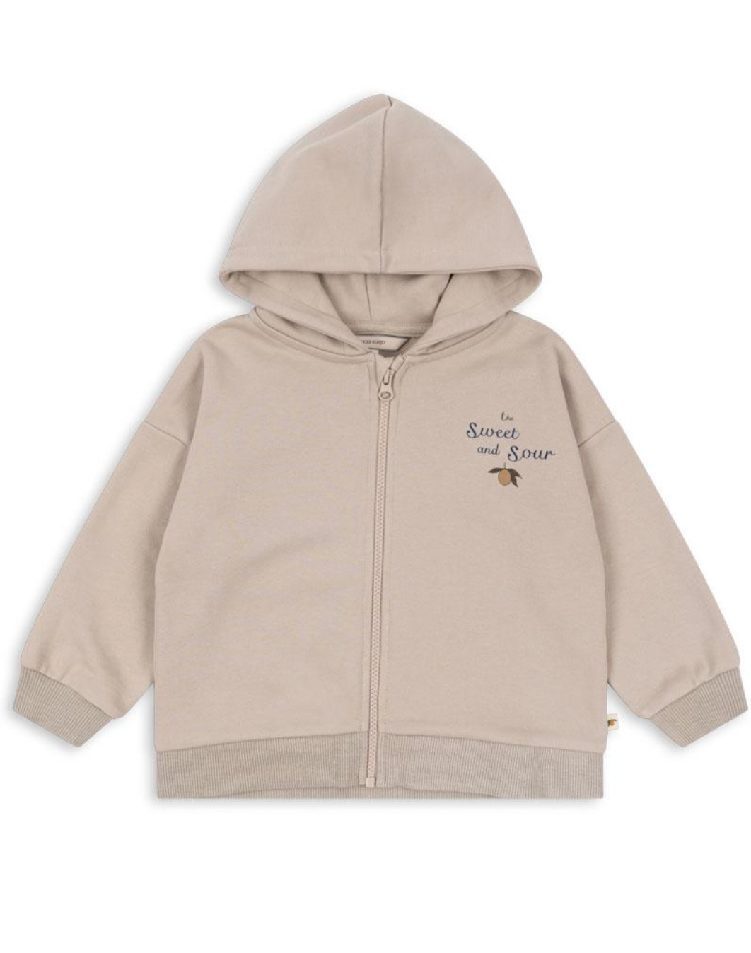Sweat à zip - Lou - lemon