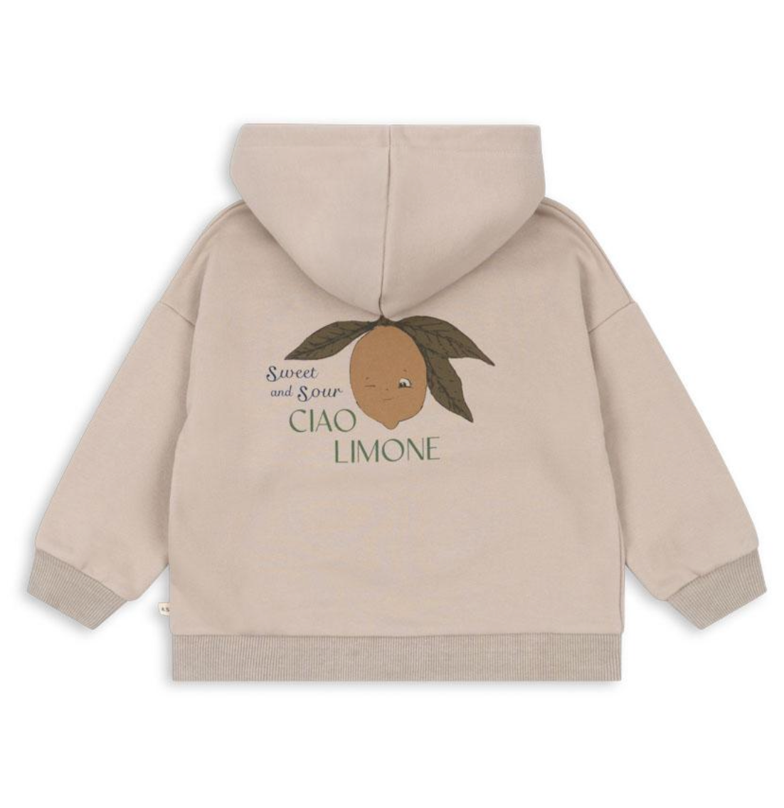 Sweat à zip - Lou - lemon