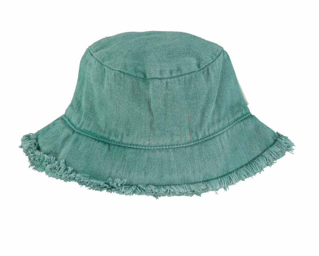 Chapeau bob vert