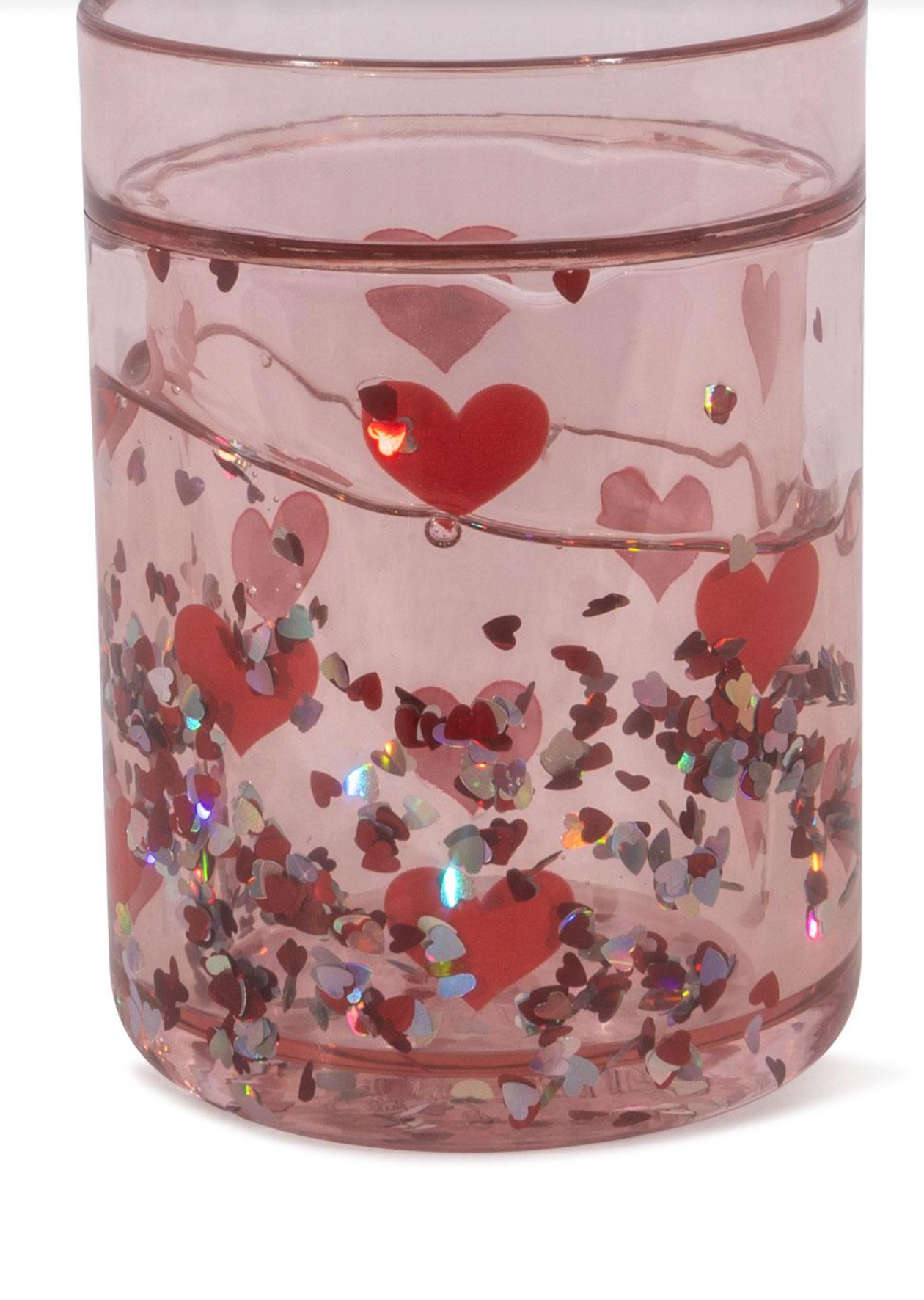 Gobelets paillettes - pink mix