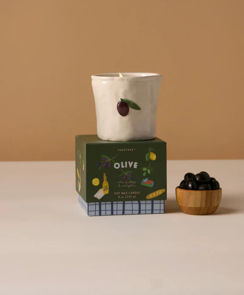 BOUGIE PARFUMÉE BISTRO - OLIVE