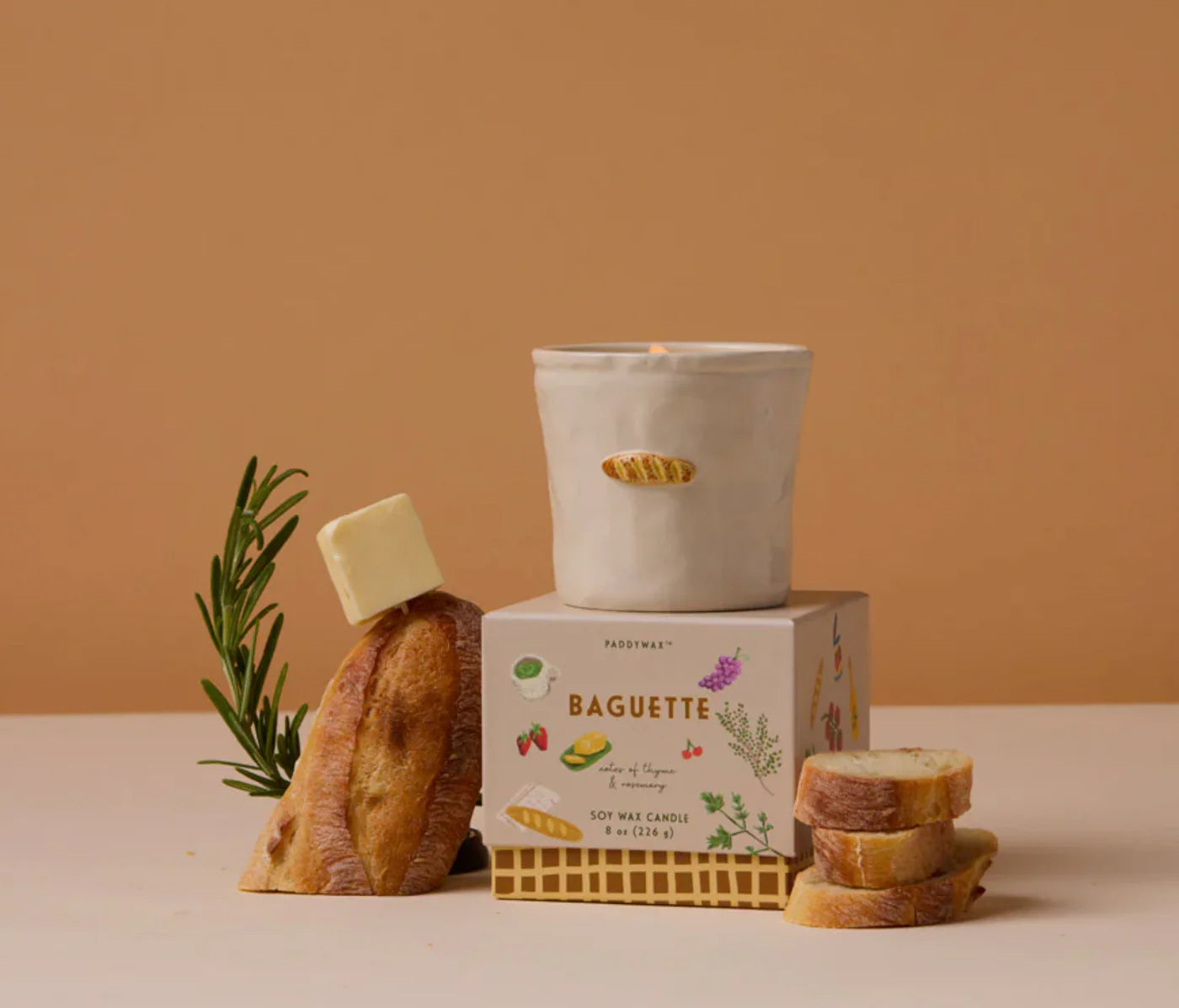 BOUGIE PARFUMÉE BISTRO - ROSEMARY THYME BOXED