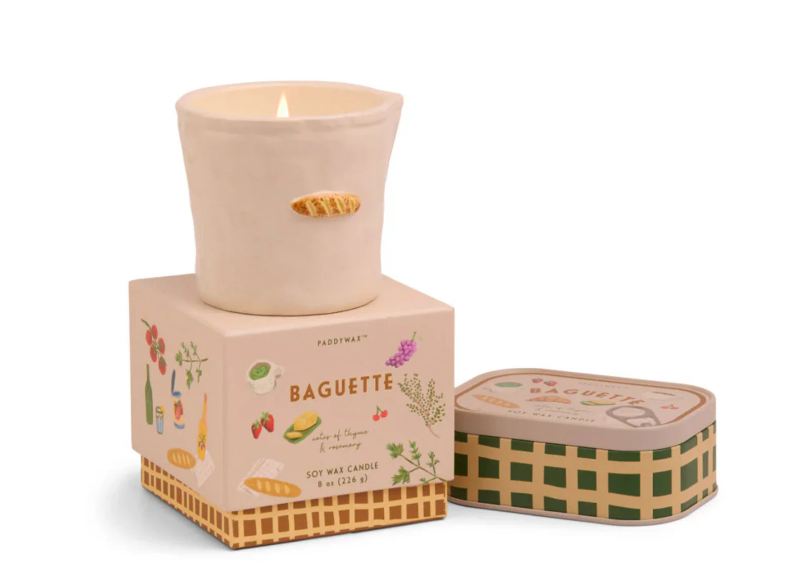 BOUGIE PARFUMÉE BISTRO - ROSEMARY THYME BOXED