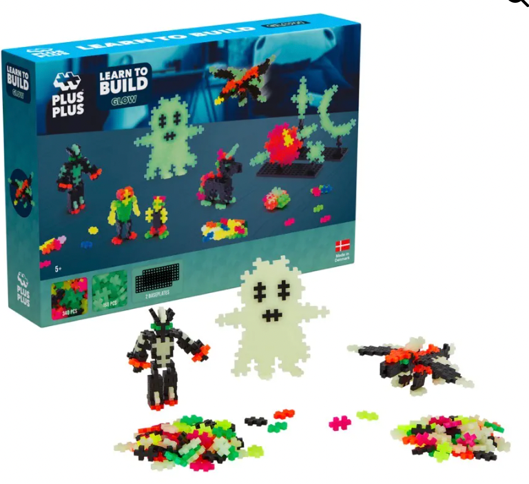 Kit découverte phosphorescent Plus plus
