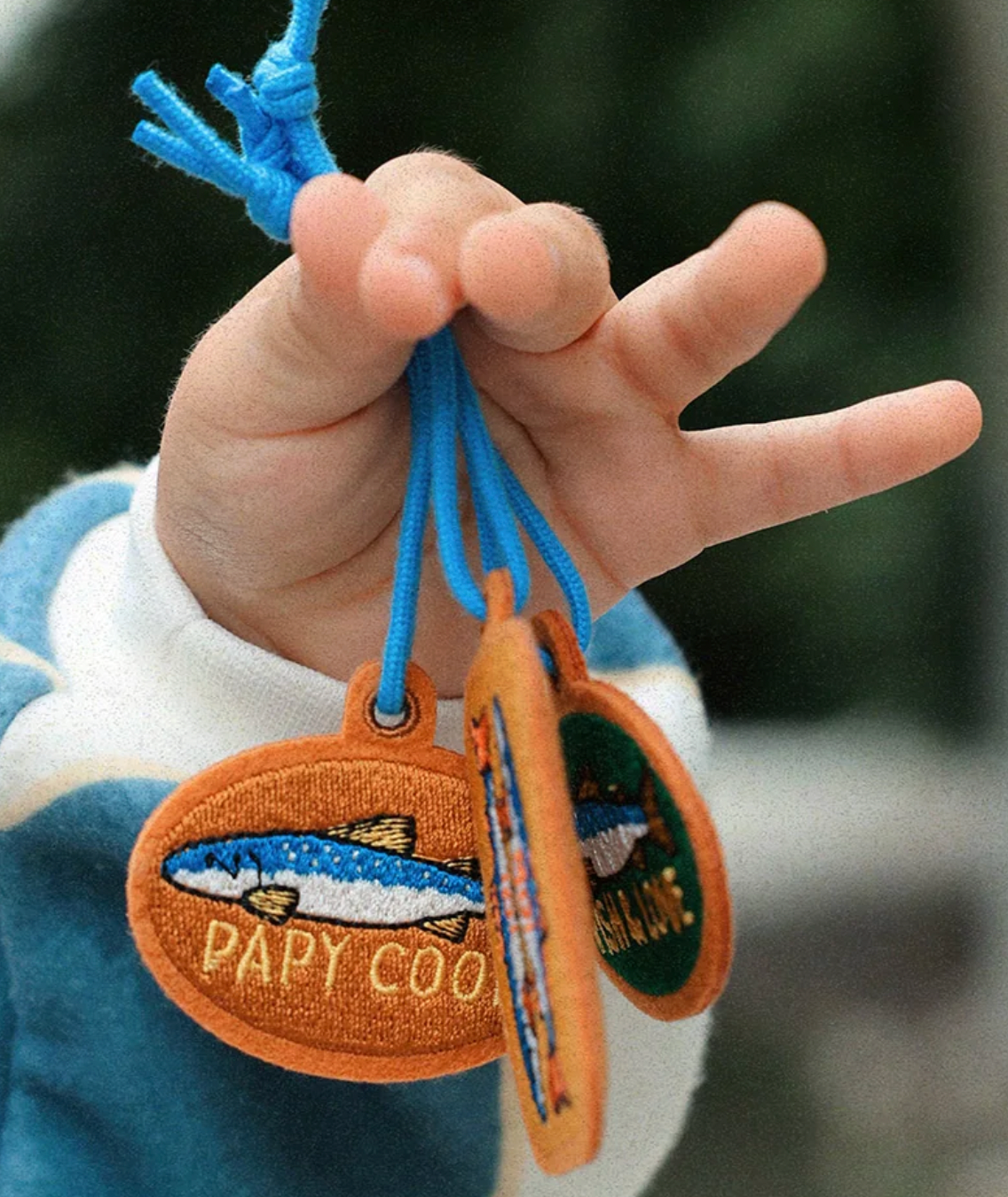 Le porte-clés Fish & Love - Papy cool