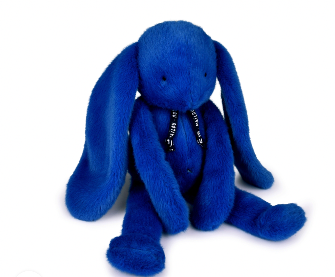 Lapin Méloé | Bleu électrique 37cm