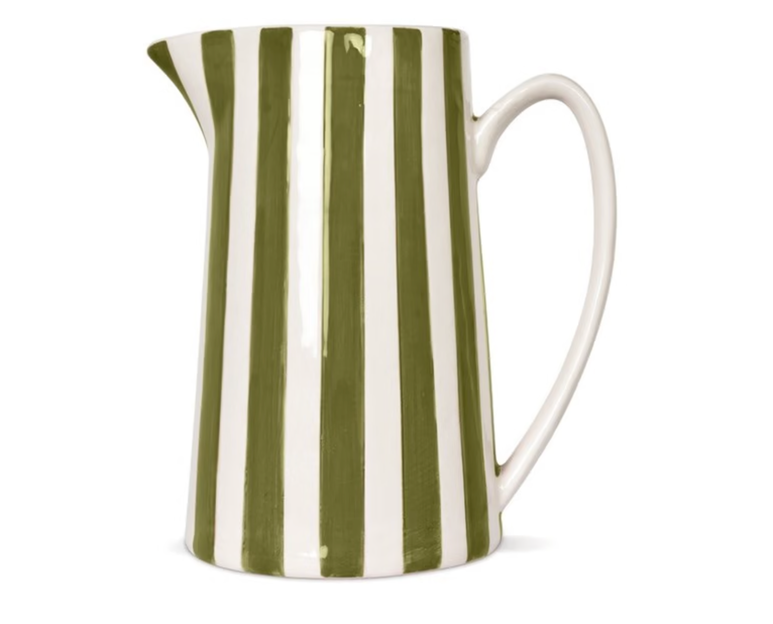 Pichet rayures kaki