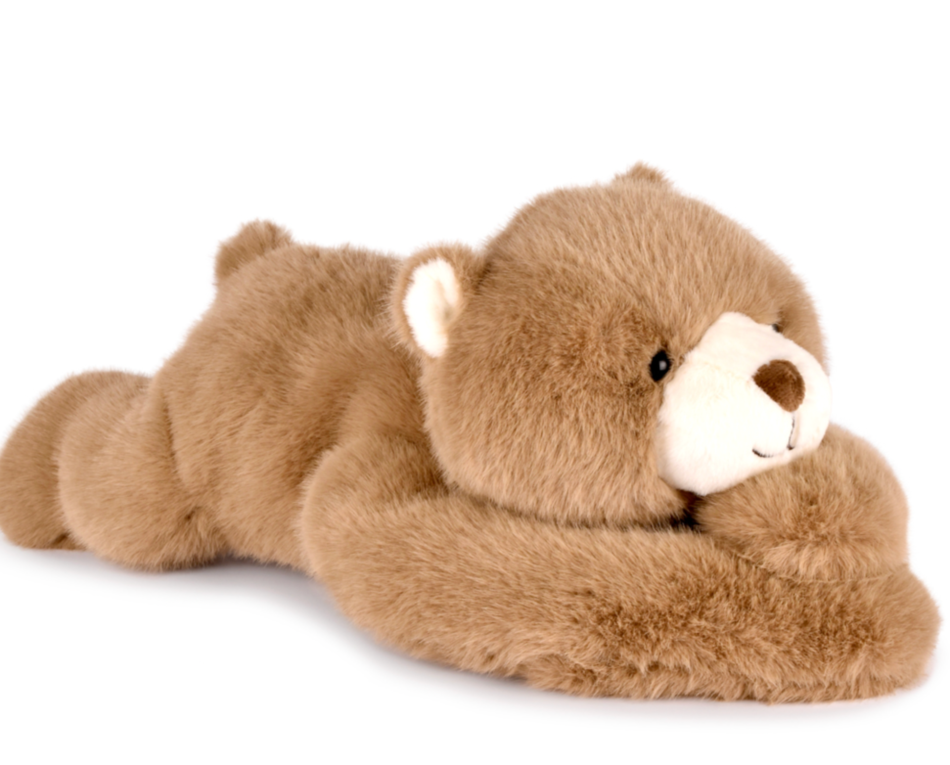 Peluche Ours marron lesté - 40 cm - Podcoll