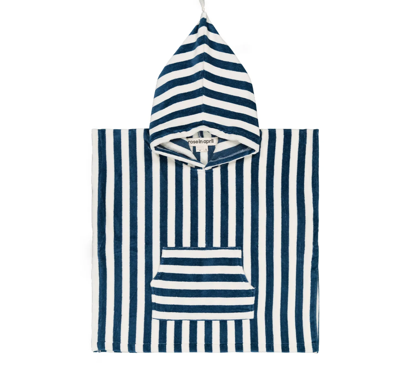 Poncho de bain Suzon - blue midnight 4-6 ans