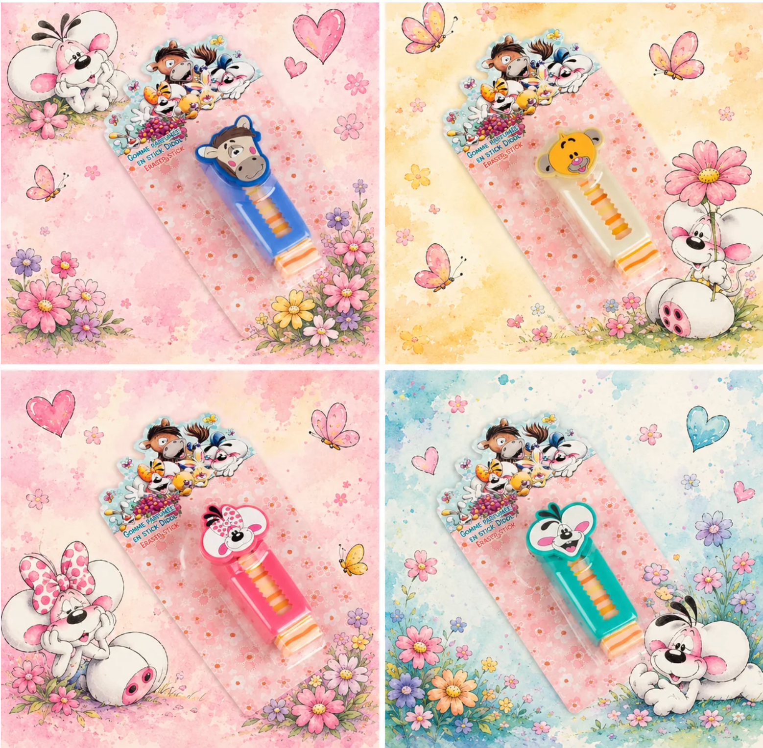 Gomme parfumée en stick Diddl