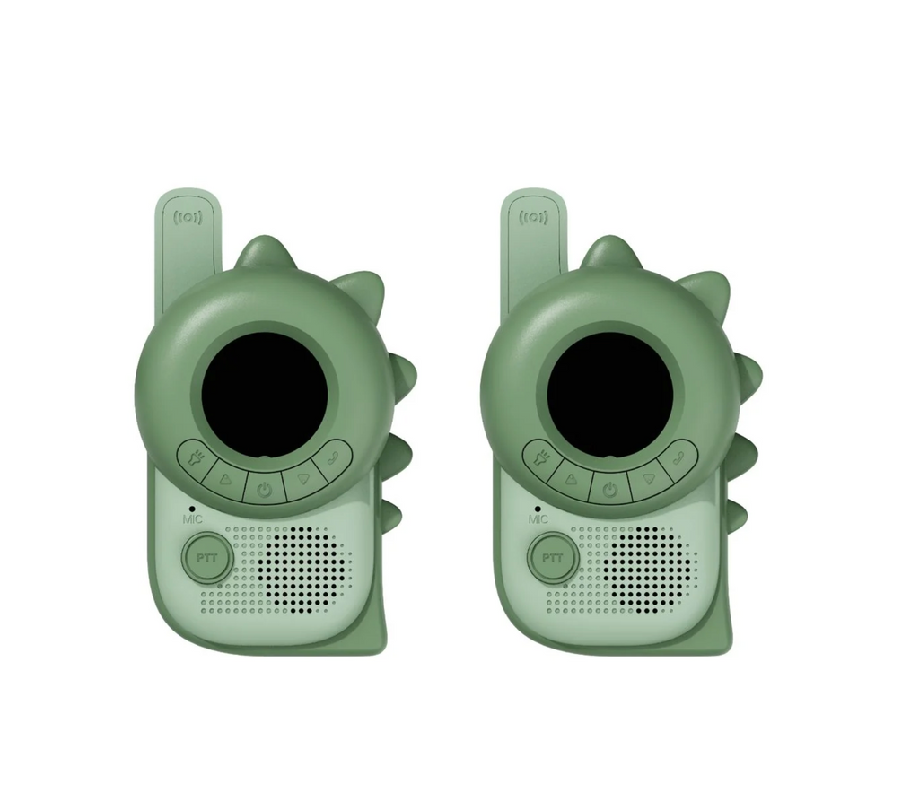 Zoo Talkie Walkie - Duo Dino Vert