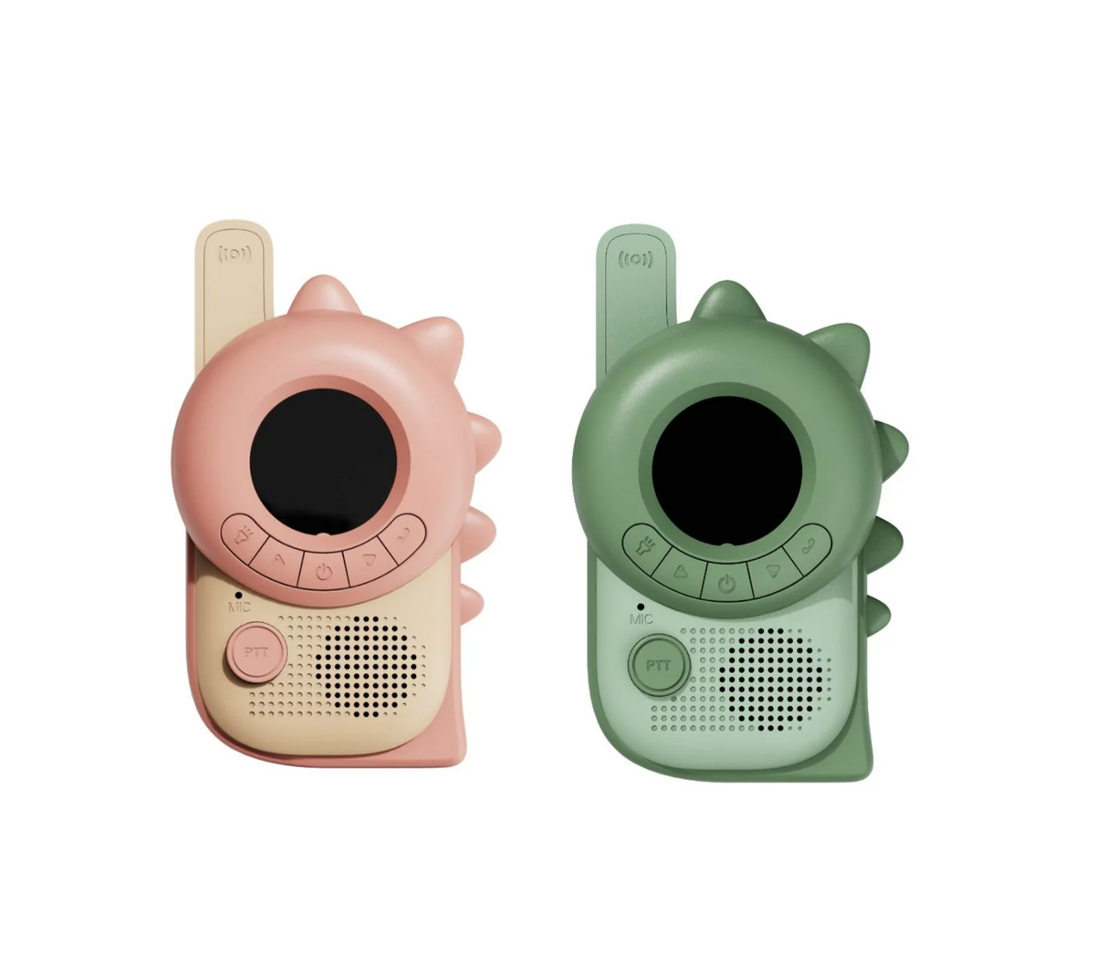 Zoo Talkie Walkie - Dino Rose x Dino Vert