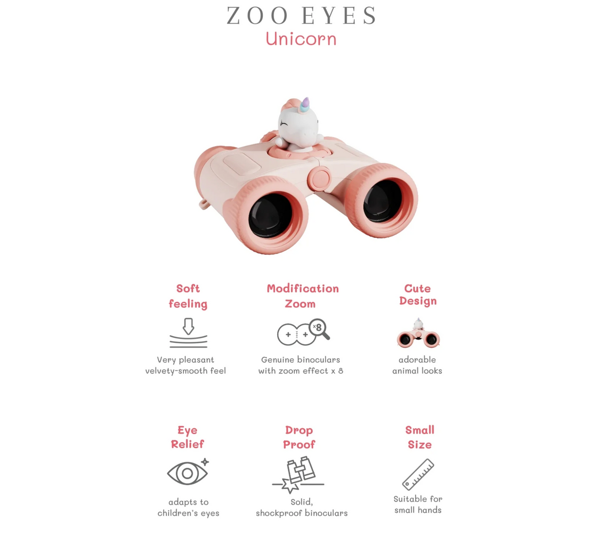 Jumelles Zoo Eyes Licorne