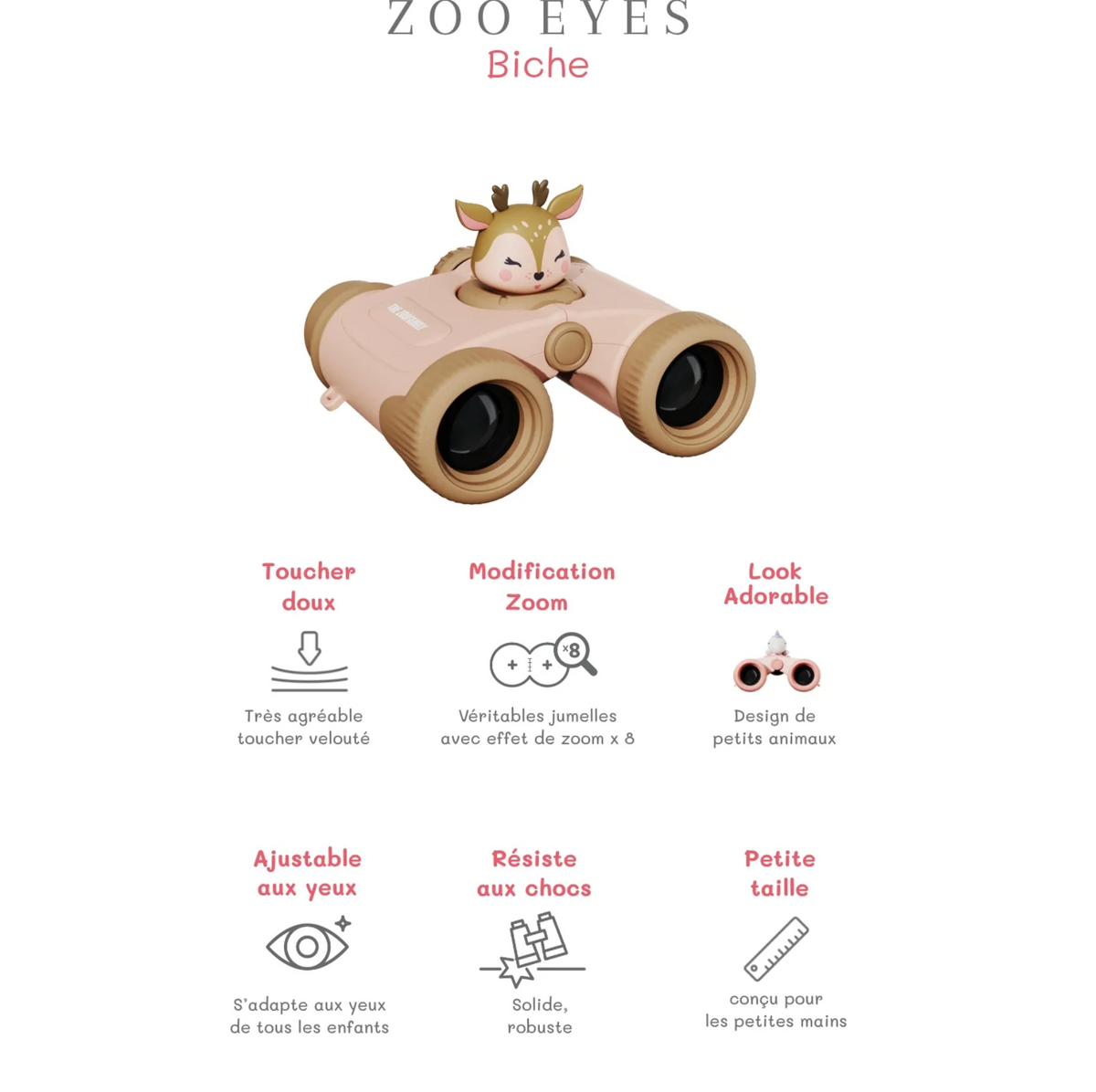 Jumelles Zoo Eyes Cerf